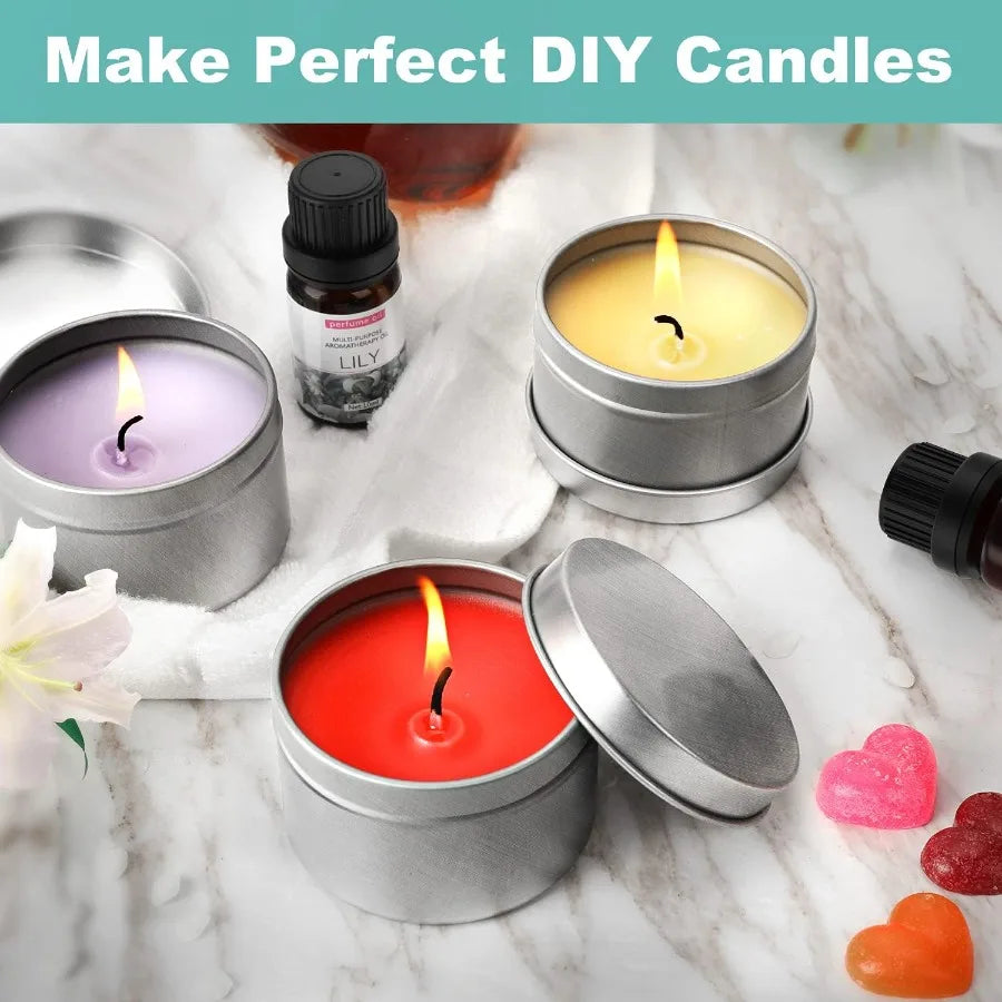 Complete Candle Making KitCandle Making Supplies DIY Arts and Crafts Kits for Adults Beginners Including Wax Wicks 6 Kinds of S