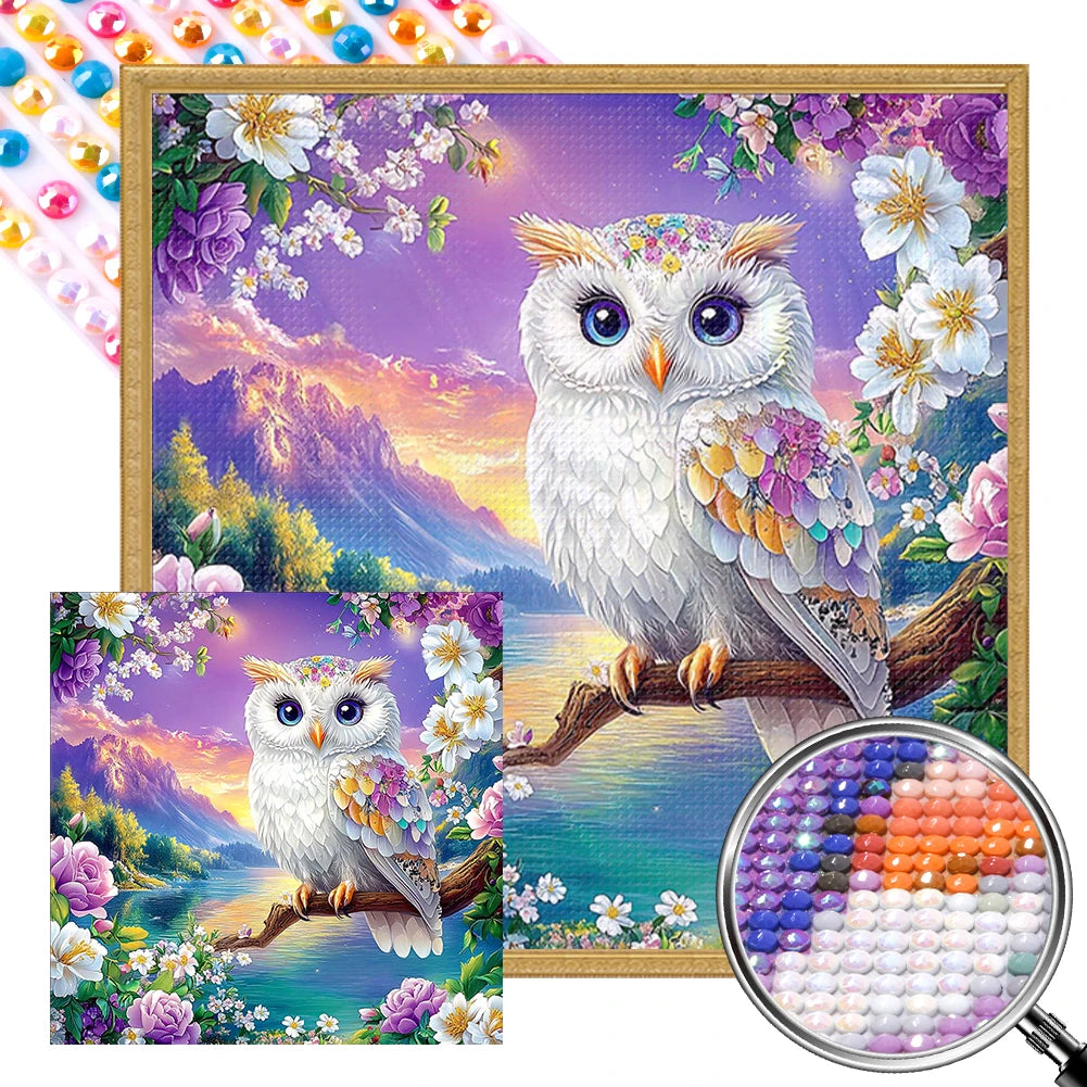 5D DIY Full Round Drill Partial AB Diamond Painting Animal Kit Art Decor Craft Children Gifts New Year Gifts Adult Gifts