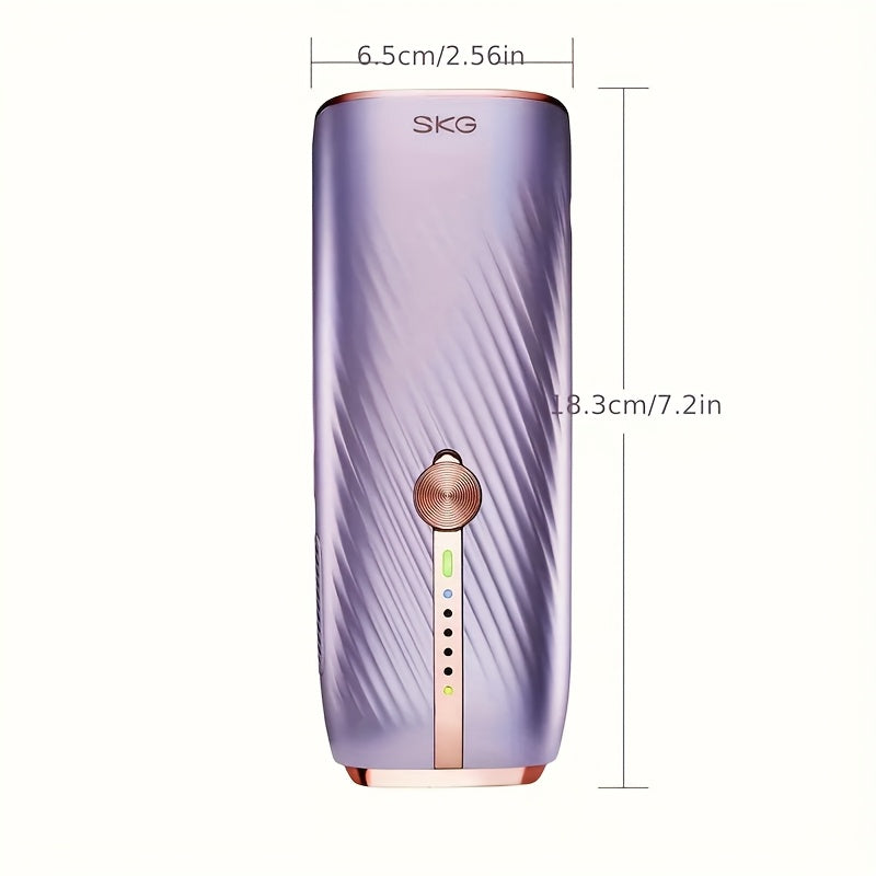 SKG Fast IPL Hair Removal Device, Home IPL Hair Removal Device, IPL Hair Removal Machine, Painless IPL Hair Removal Kit For Women, Skin Care And Dual-pulse, Red Light Therapy Hair Removal, Christmas Gifts For Women, For Face,