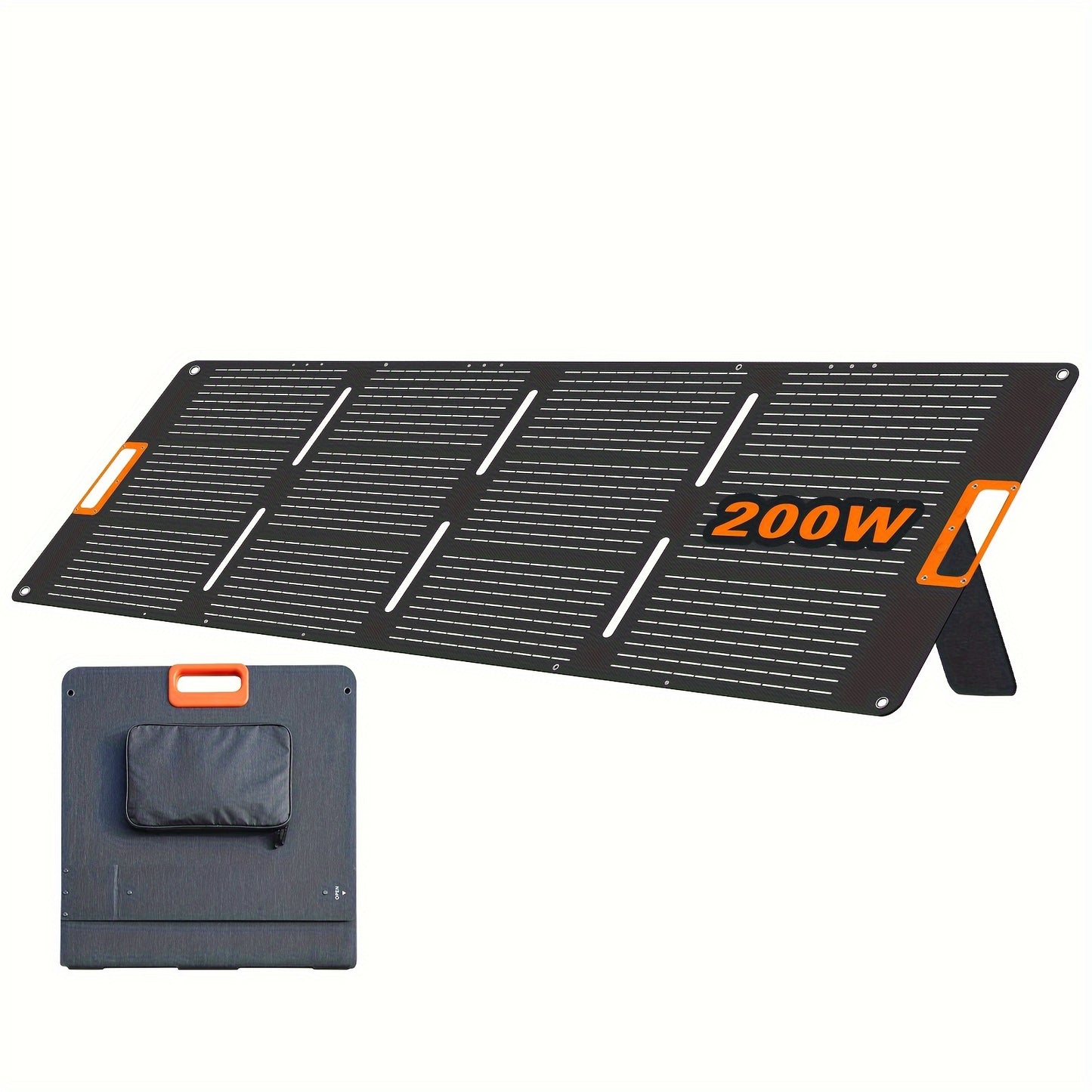 1000W(Peak 2000W)/1075Wh Portable Power Station with Foldable Solar Panel (200W), 1075Wh LiFePO4 (LFP) Battery, Fast Charging, Solar Generator Suitable for Family Emergency Outdoor Hunting Camping RV Trip, Portable Power Stat