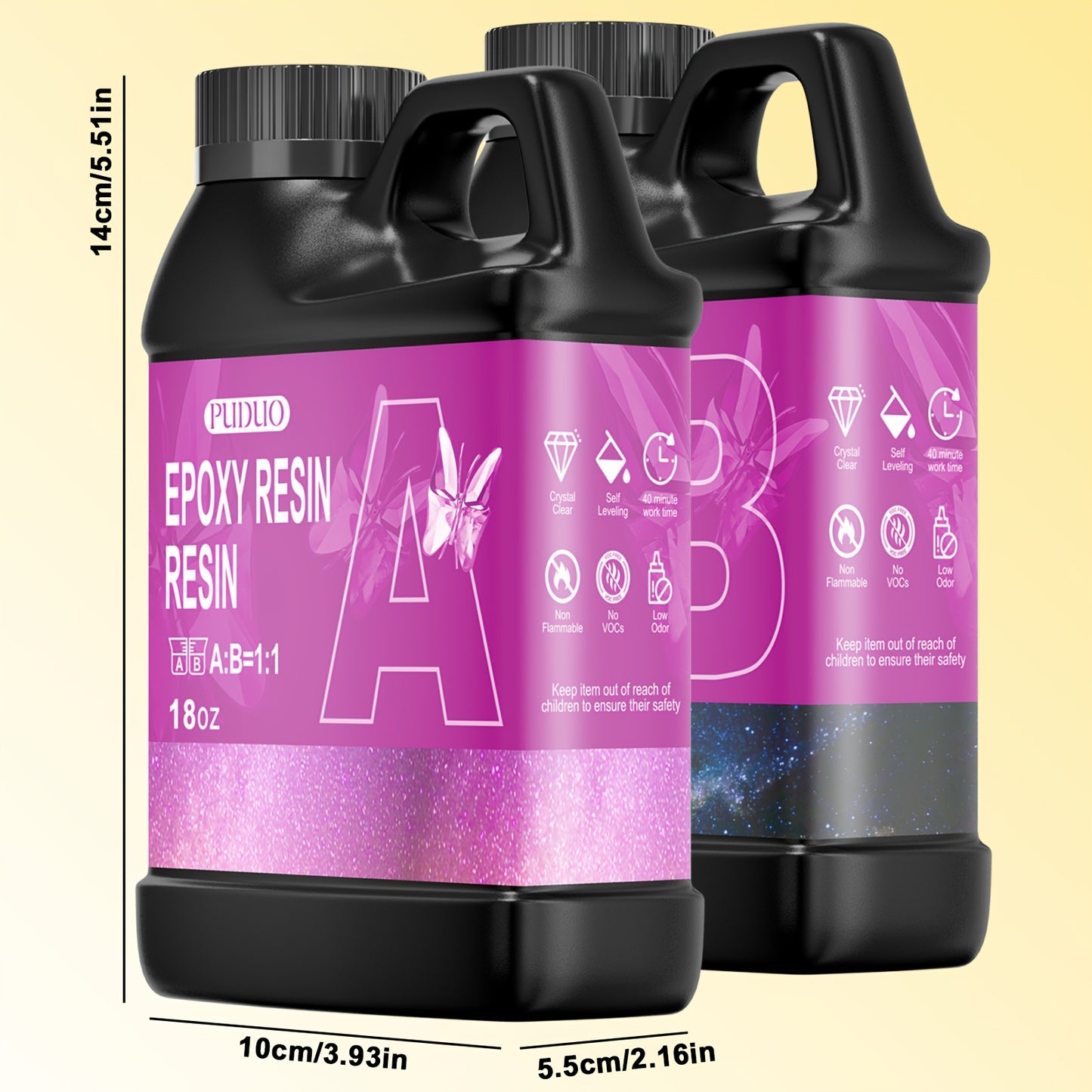 Resin Beginners Set, Including 36oz Resin And All Accessories, Easy To Unleash Creativity And Create Unique Works