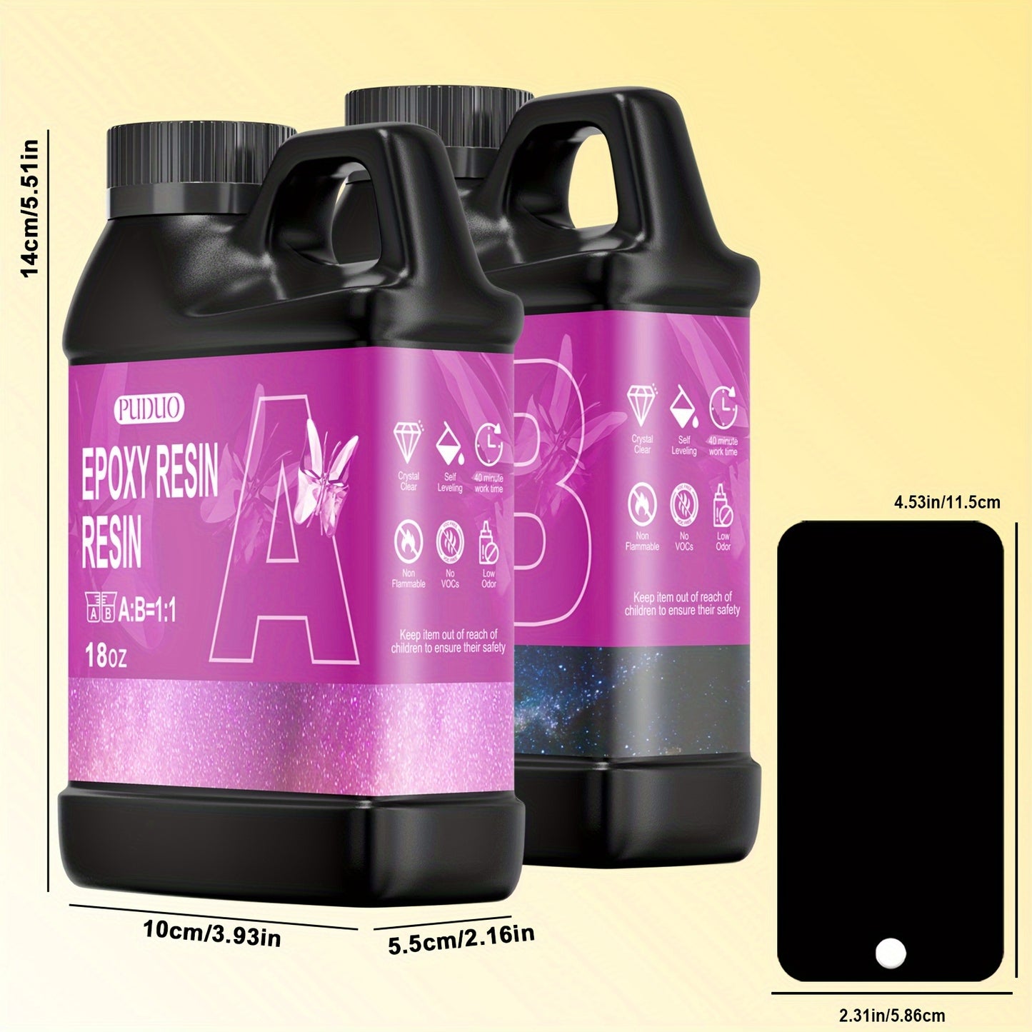 Resin Beginners Set, Including 36oz Resin And All Accessories, Easy To Unleash Creativity And Create Unique Works