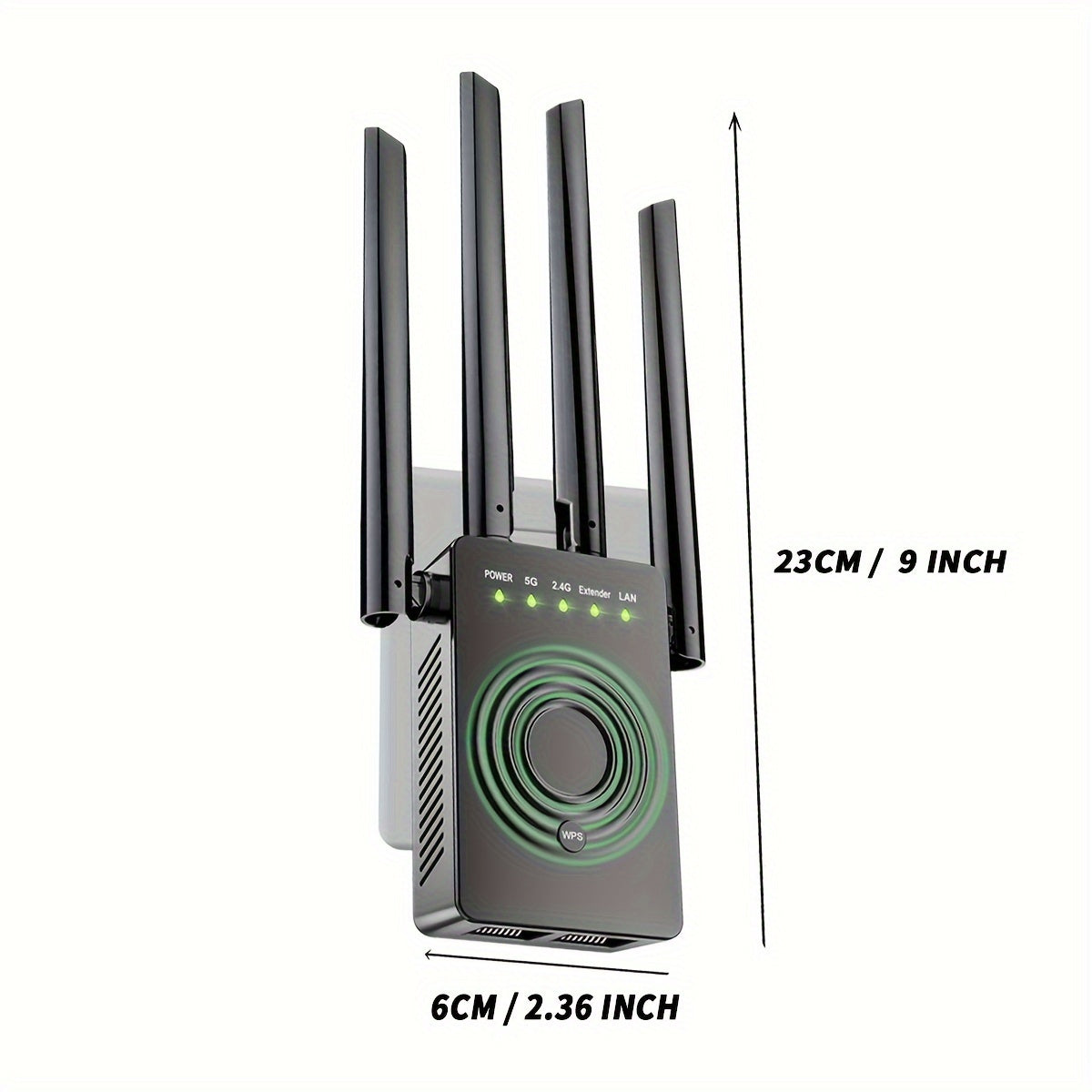 2025 Fastest WiFi Extender, Dual Band 2.4/5.8GHZ WiFi Internet Booster for Home Wireless, 1200Mbps Signal Amplifier with Ethernet Port/Super Antenna, Wi-Fi Repeater Cover to 12000Sq.Ft./100+ Devices, Wifi Booster Extender, Ou