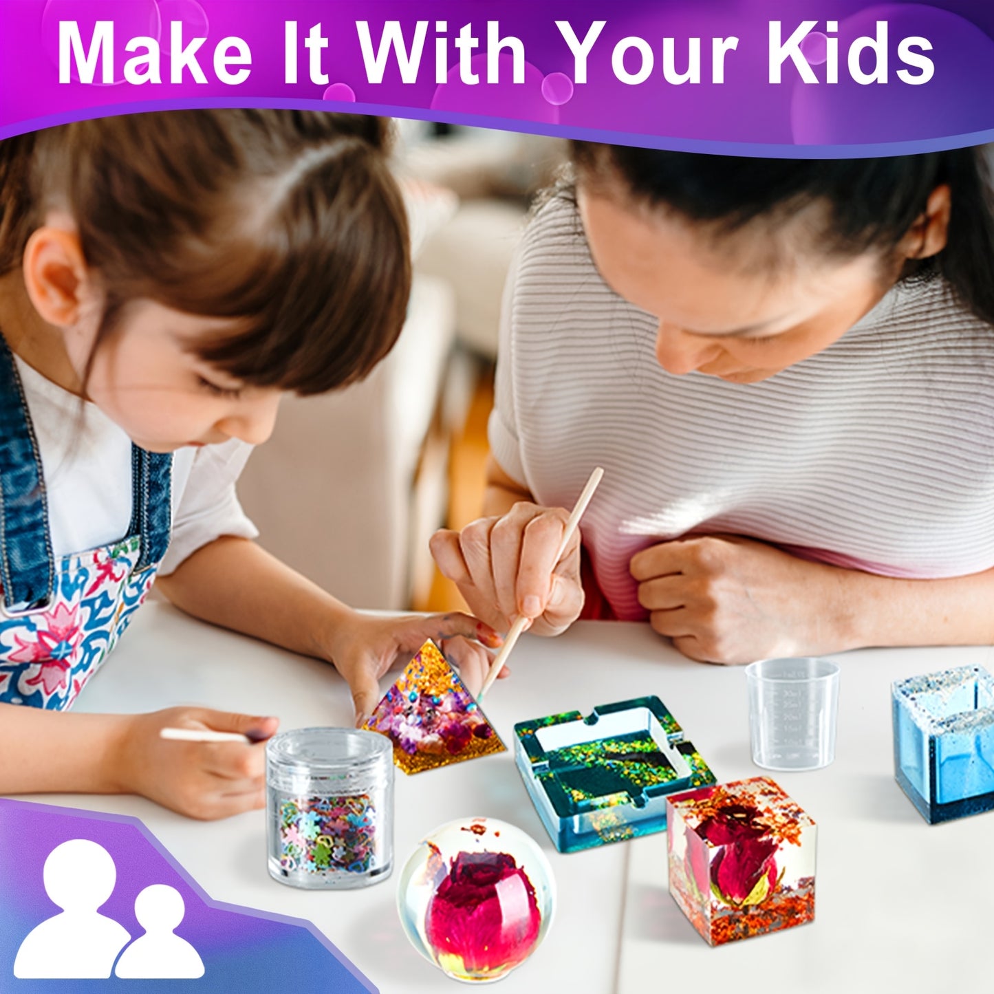 Resin Beginners Set, Including 36oz Resin And All Accessories, Easy To Unleash Creativity And Create Unique Works