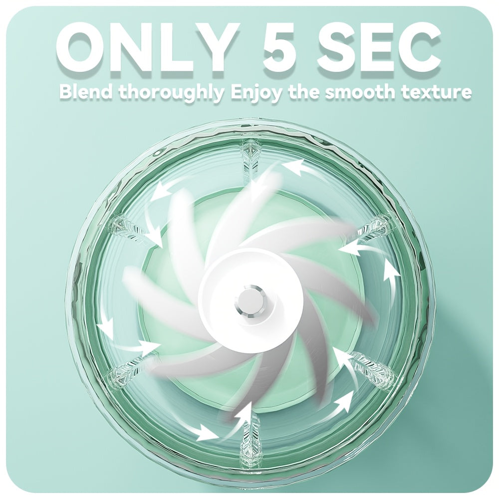 8-Blade Stainless Steel Blade Baby Food Maker Set with Easy-Clean Blender, Food Processor & Containers - Heavy-Duty Corded Electric Baby Food Maker with 8-Blade Blade, Containers & Green Base - Ideal For Fruits, Vegetables