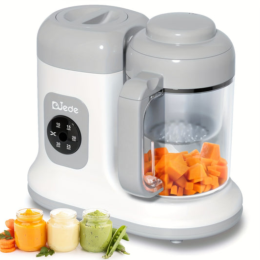 Youngsters Food Maker - One Button Rotate & Press Control, Youngsters Food in Minutes, Processor Steamer Puree Blender, Auto Cooking & Stirring, Healthy Homemade Food for Youngsters & Youngsters, White