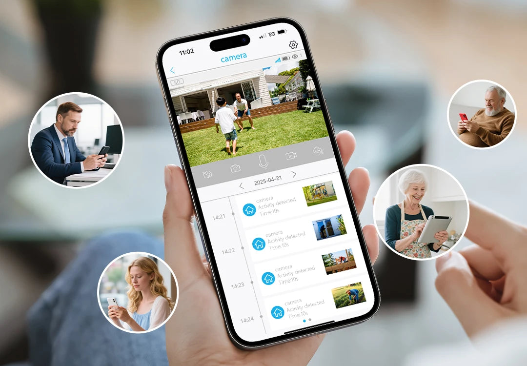 4G Solar Camera Wireless Outdoor Security Camera PIR Human Detection Night Vision IP66 Waterproof Two-Way Talk IP Camera