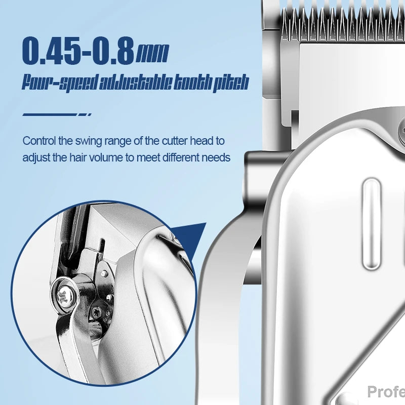 NEW Resuxi 973 3 in 1 Professional Electric Hair Clipper Shaver Set Hair Trimmer Men's Electric Shaver Hair Cutting Machine
