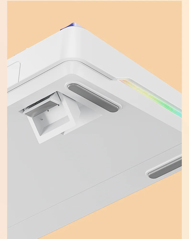 AULA F108pro Wireless Bluetooth Keyboard Macro Gaming keyboard Gasket Hot-swap Full Size Keyboard with TFT Smart Display