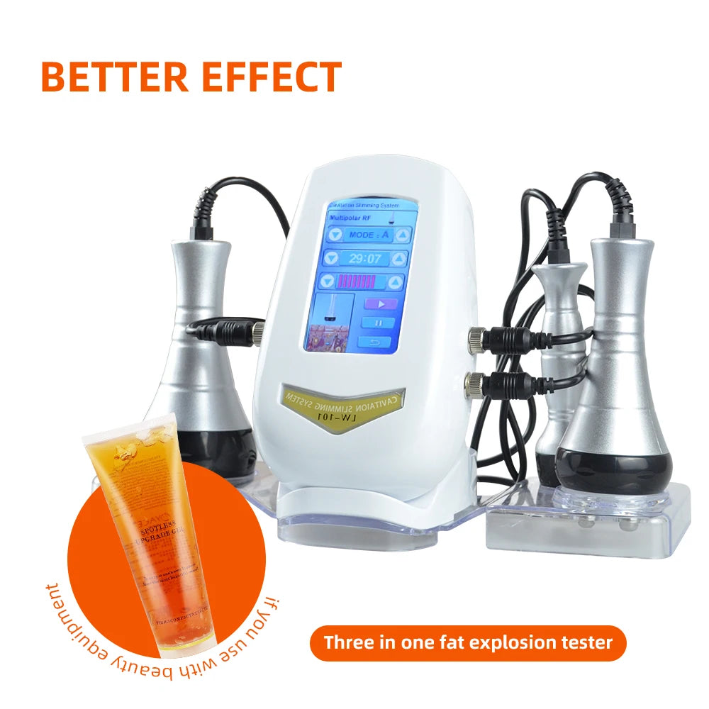 3/4-in-1 40K Body Slimming Massager Cavitation Machine Multi-Functional Device Face Body Tightening Lifting  Beauty Salon