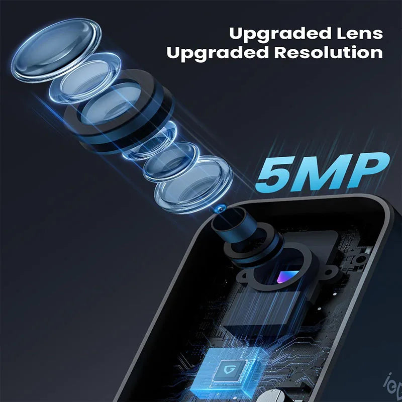 ieGeek 5MP WiFi Outdoor Surveillance Camera Wireless 5200 mAh Battery   , PIR Motion Detection, Colourful Night Vision