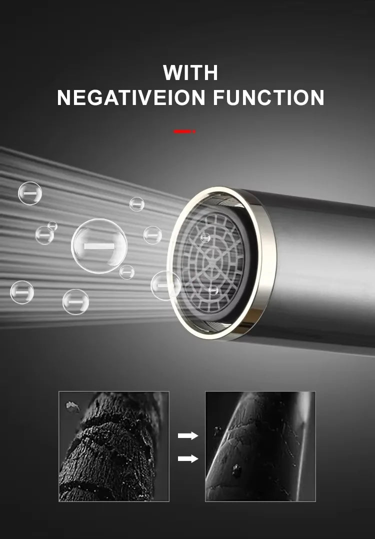 WMARK Hair Dryer Professional Blow Drier Negative Ion Air Blower Barber BLDC Motor Hair Dryer Machine Home Appliance NG-9117