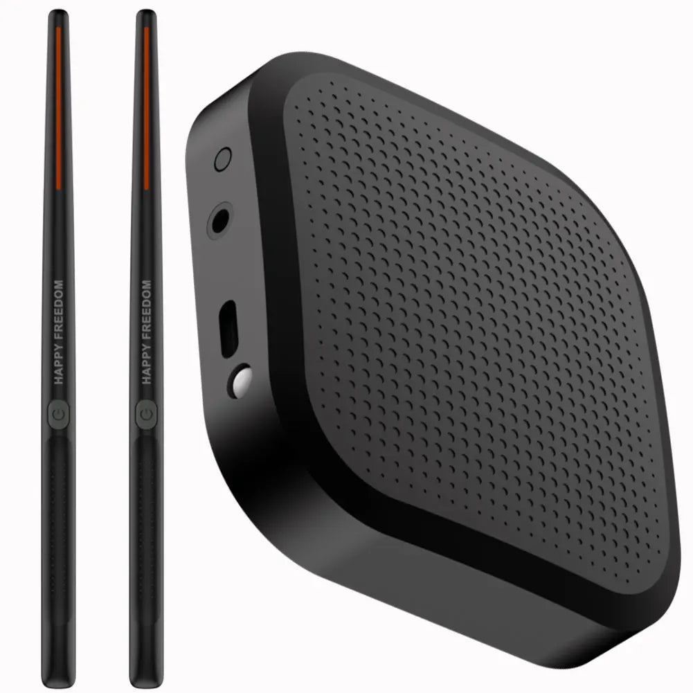 Air Drum with Drumsticks Sets Portable Electronic Virtual Air Drum Drumsticks Pedals Professional for Beginners Children Adults