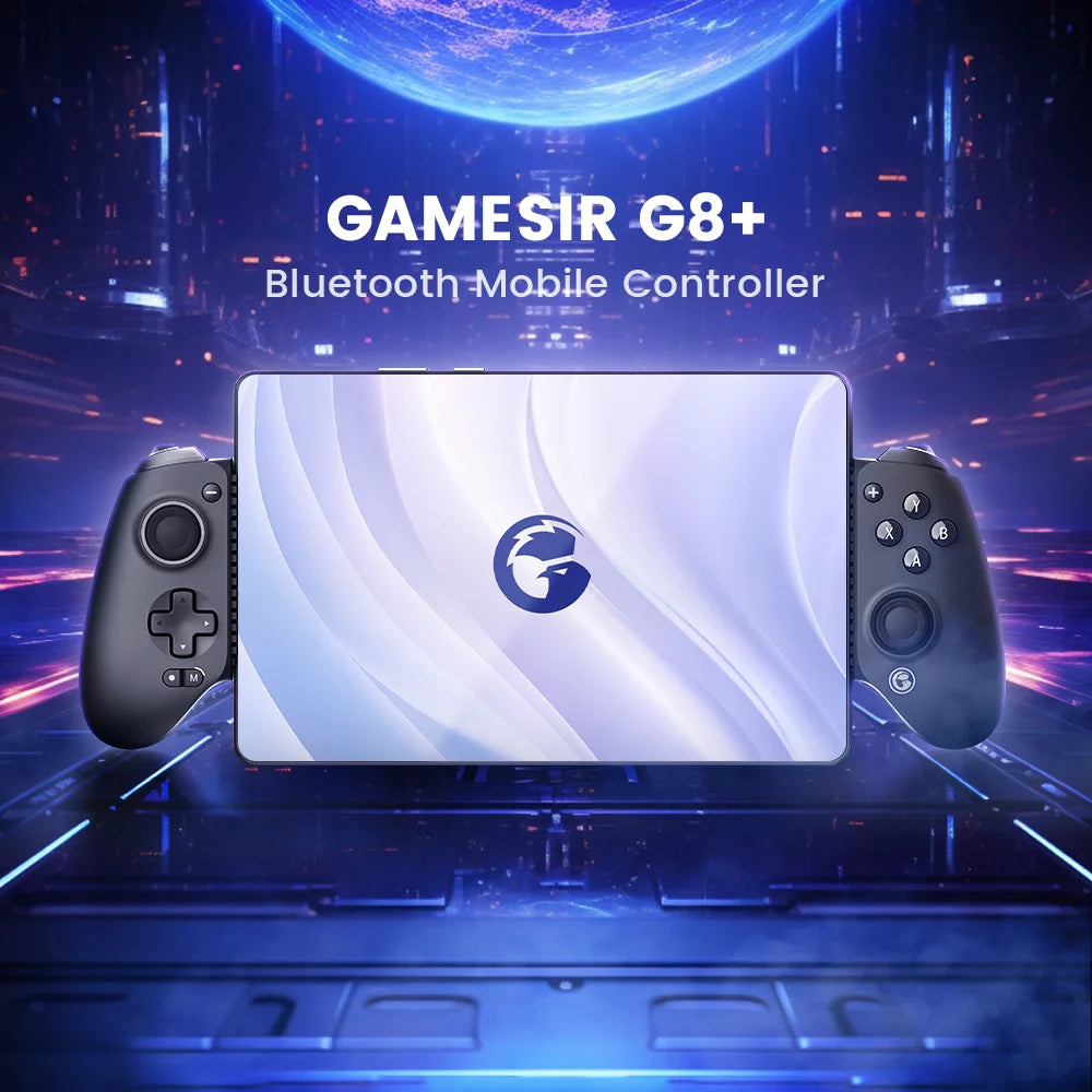 GameSir G8 Plus Bluetooth Gamepad Hall Effect Gaming Controller for Nintendo Switch, Android Phone, Tablets, iPhone, iPad, PC
