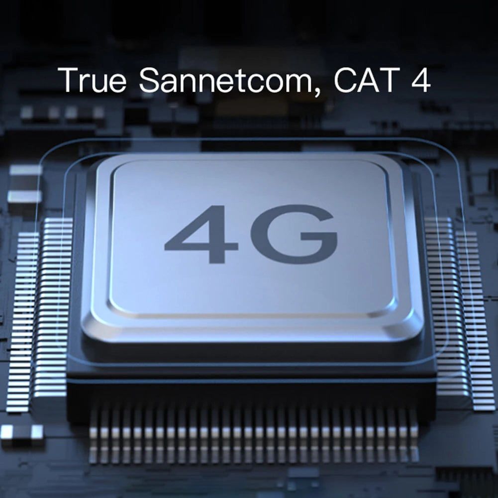 4G LTE Mobile Router 10000mAh Wireless Network Adapter 150Mbps with External Antenna LED Indicator Portable 4G WiFi Router