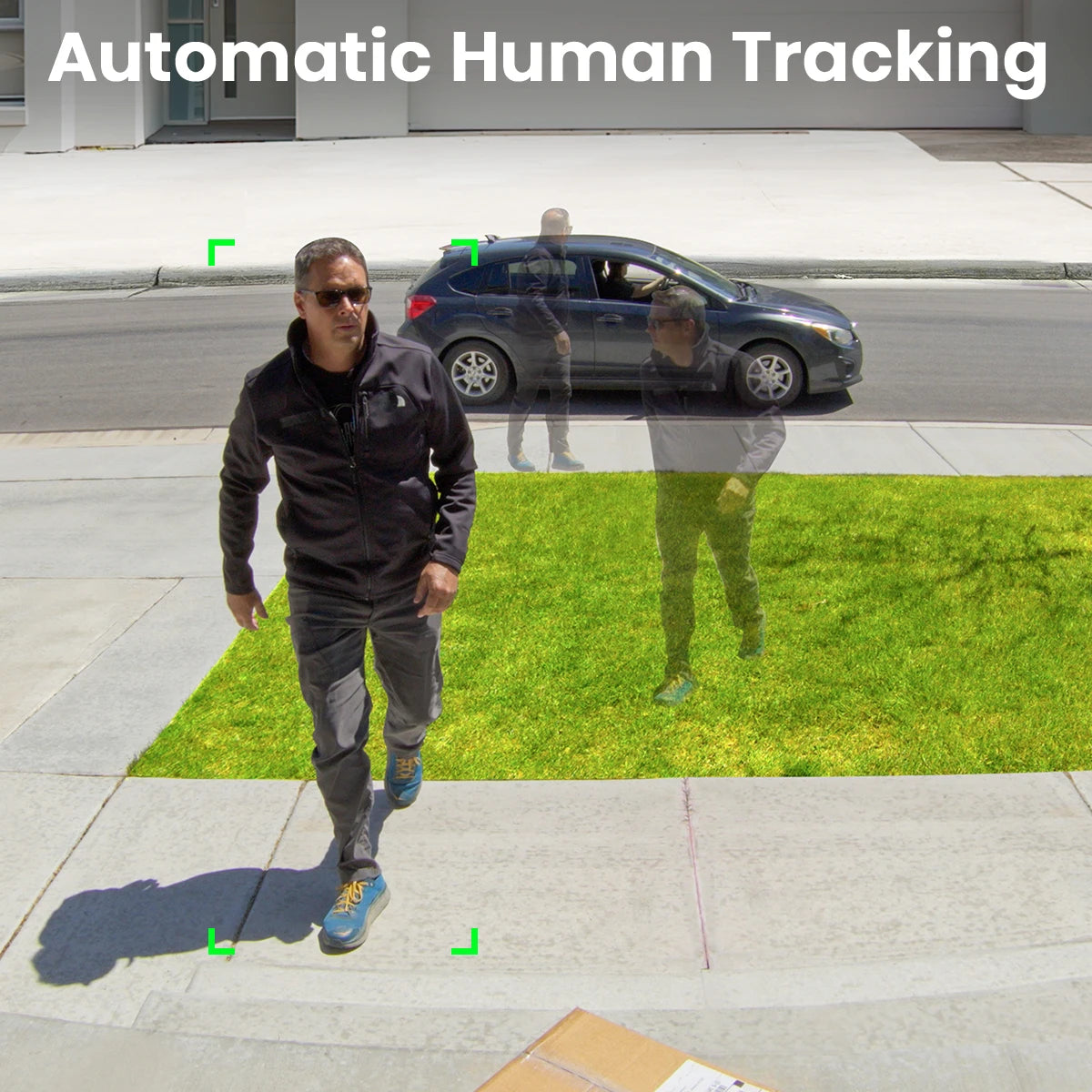 AOSU 3MP PTZ 4/8/12pcs Solar Camera 5000mAh Battery Wireless 2.4Ghz WIFI Camera PIR AI Detection 2-Way Audio Outdoor CCTV Camera