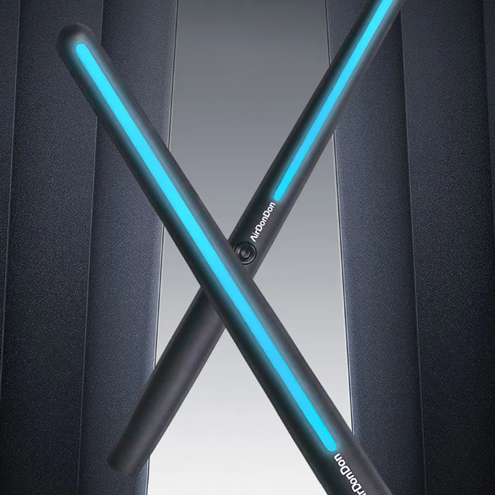 Portable Air Drum Set Virtual Drum Sticks Bluetooth-Compatible Electronic Drum Set Realistic Effect for Beginners Professionals