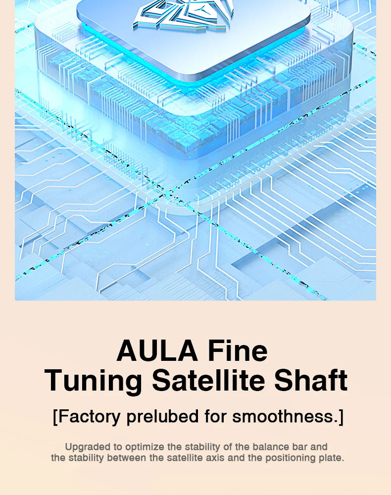 AULA F108pro Wireless Bluetooth Keyboard Macro Gaming keyboard Gasket Hot-swap Full Size Keyboard with TFT Smart Display