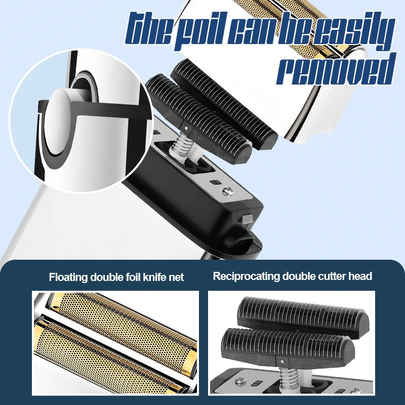 NEW Resuxi 973 3 in 1 Professional Electric Hair Clipper Shaver Set Hair Trimmer Men's Electric Shaver Hair Cutting Machine