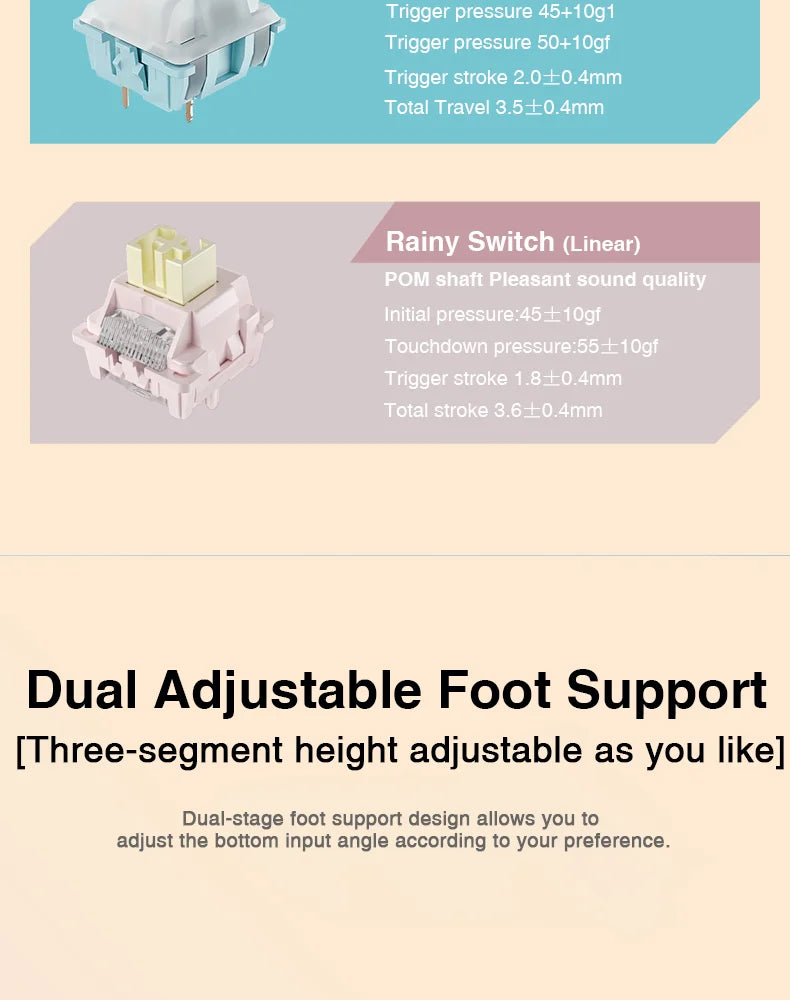 AULA F108pro Wireless Bluetooth Keyboard Macro Gaming keyboard Gasket Hot-swap Full Size Keyboard with TFT Smart Display