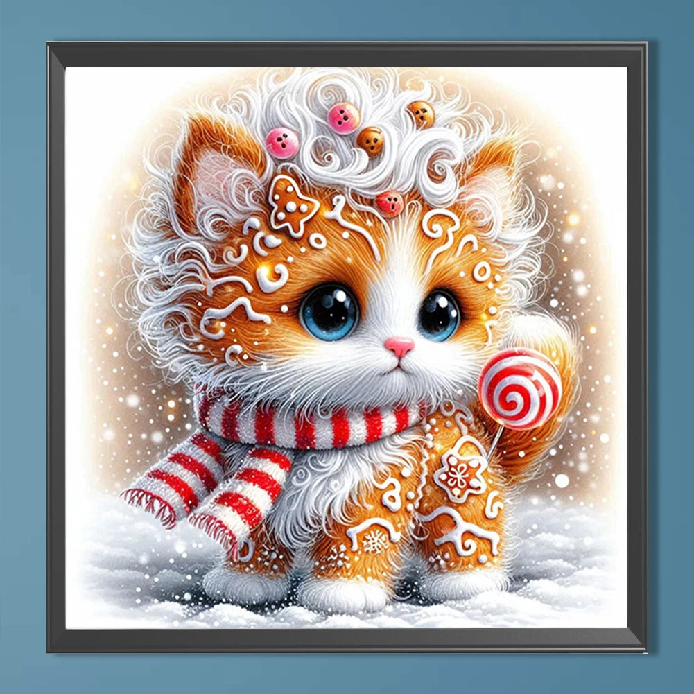 5D DIY Full Round Drill Partial AB Diamond Painting Animal Kit Art Decor Craft Children Gifts New Year Gifts Adult Gifts