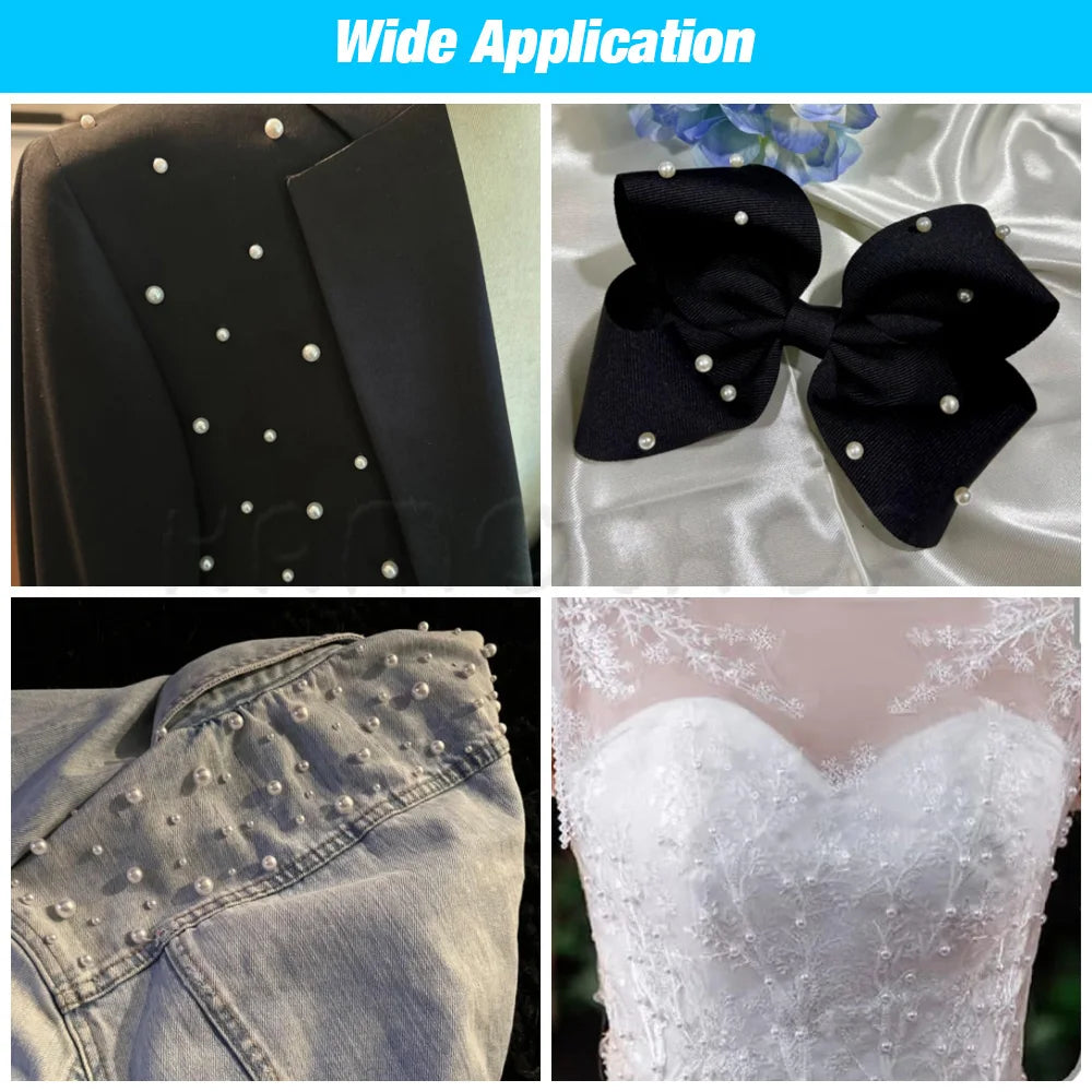 Pearl Setting Machine Manual Clothing Beads Kit with Hand Press Beads Tools Set For Decoration Cloth Bag DIY Project Accessories