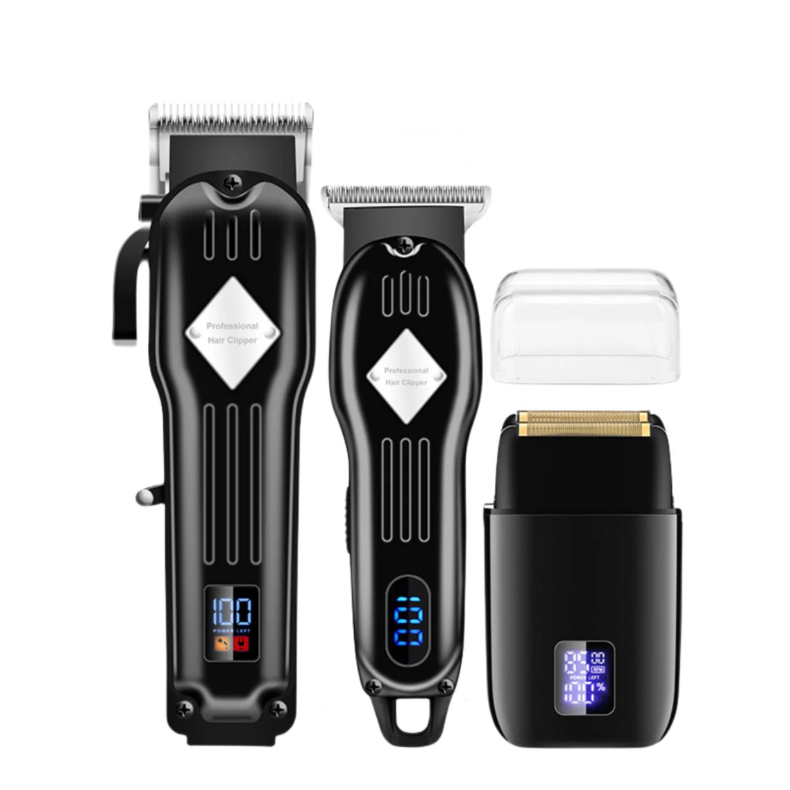 NEW Resuxi 973 3 in 1 Professional Electric Hair Clipper Shaver Set Hair Trimmer Men's Electric Shaver Hair Cutting Machine