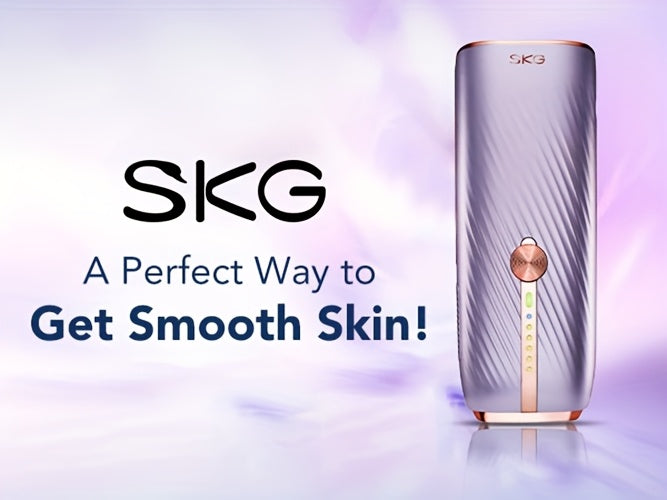 SKG Fast IPL Hair Removal Device, Home IPL Hair Removal Device, IPL Hair Removal Machine, Painless IPL Hair Removal Kit For Women, Skin Care And Dual-pulse, Red Light Therapy Hair Removal, Christmas Gifts For Women, For Face,