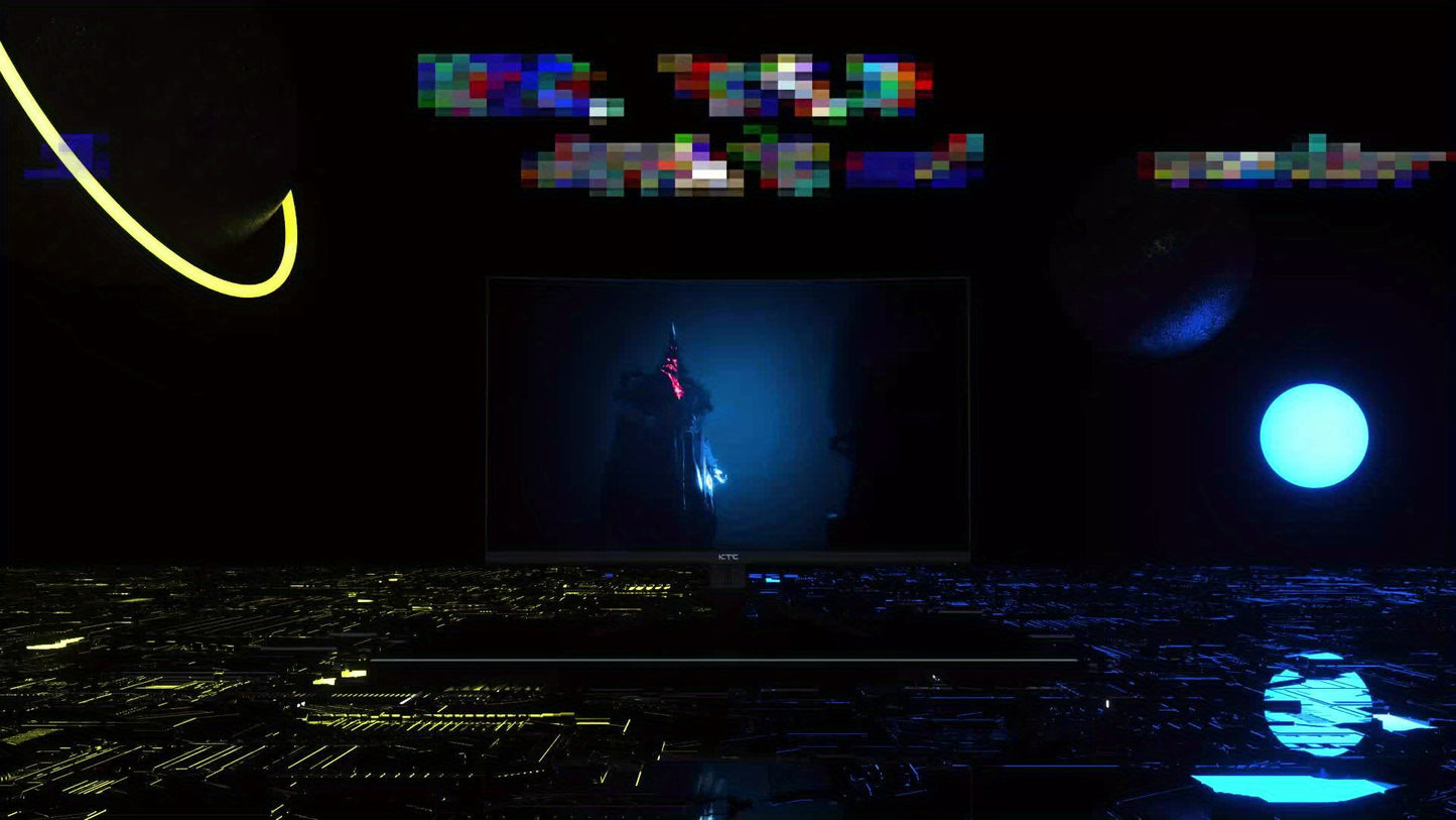 KTC 24-27-32 Inch Gaming Monitor, 24inch 1920*1080 100Hz, 27inch 2560*1440 180Hz,32inch 2560*1440 165Hz Curved Gaming Monitor, 1500R Frameless, 1ms, HDR, FreeSync Premium, DisplayPort/HDTV/USB, VESA Wall Mount, PC Monitor