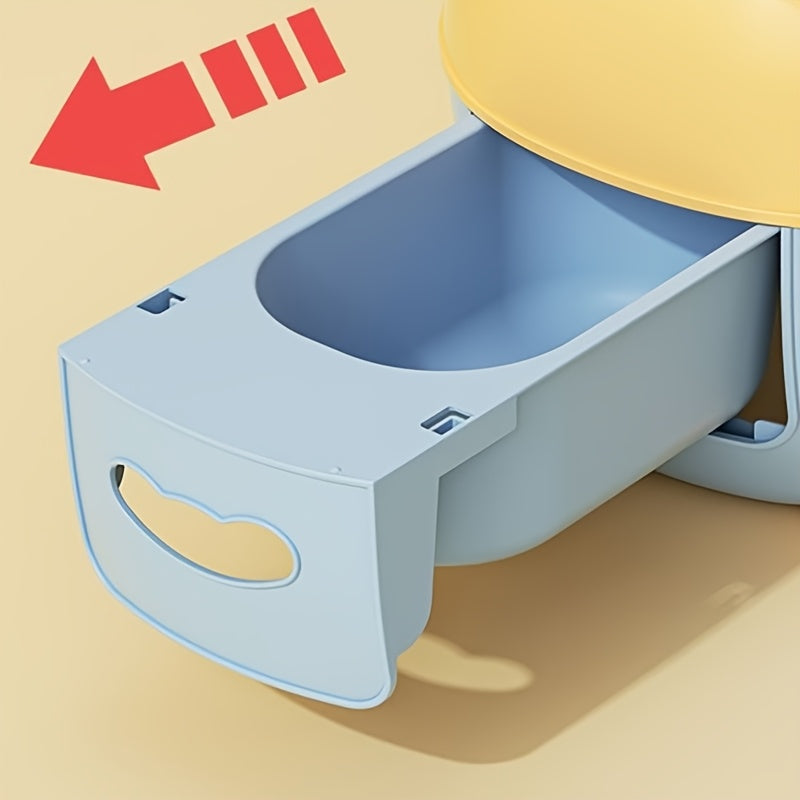 for & Baby Potty Training Toilet Seat with Bedpan - or Potty, Soft Urinal & Stool Elimination System for Bedside Use, to Age (Easy-Clean Design)